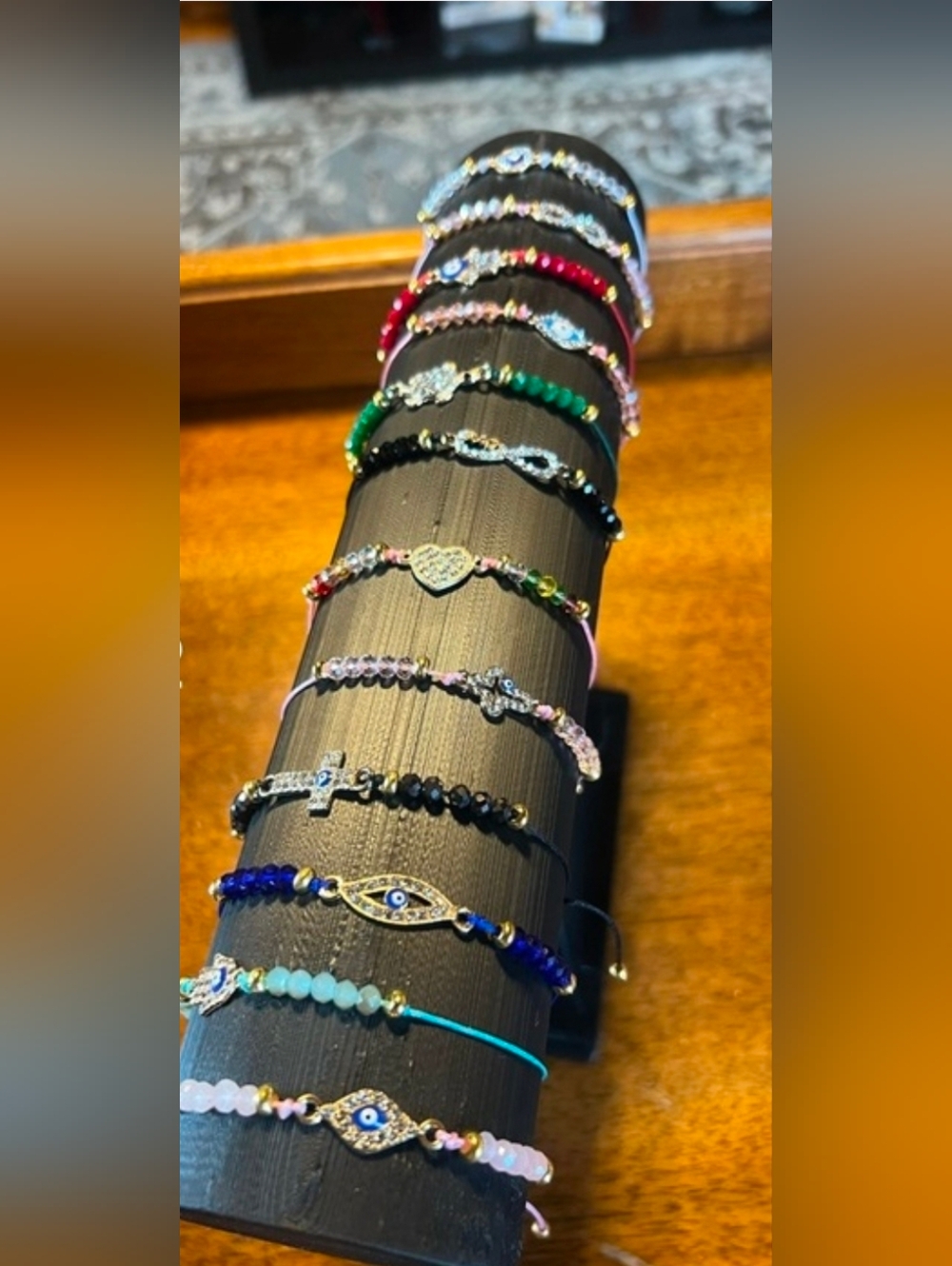 Beaded Bracelet Hamsa, Evil Eye or Infinity Buyer's Choice